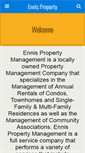 Mobile Screenshot of ennisproperty.com